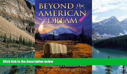 Big Sales  Beyond the American Dream: Lifelong Learning and the Search for Meaning in a Postmodern