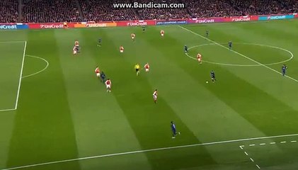 GOAL Falcao (0:1)Arsenal vs Paris Saint Germain (23.11.2016)