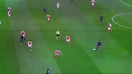 Arsenal - PSG 0:1 Cavani goal