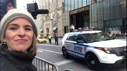 Esquema de segurança na porta da casa de Trump muda rotina de Nova York