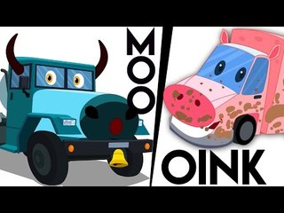 Animals Song | Learn Animals Sound | Kids Car Rhymes and Songs