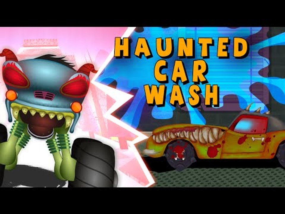 Haunted House Monster Truck - Scary Car Wash | Haunted House Monster Truck  | Halloween | Episode 5 - video Dailymotion