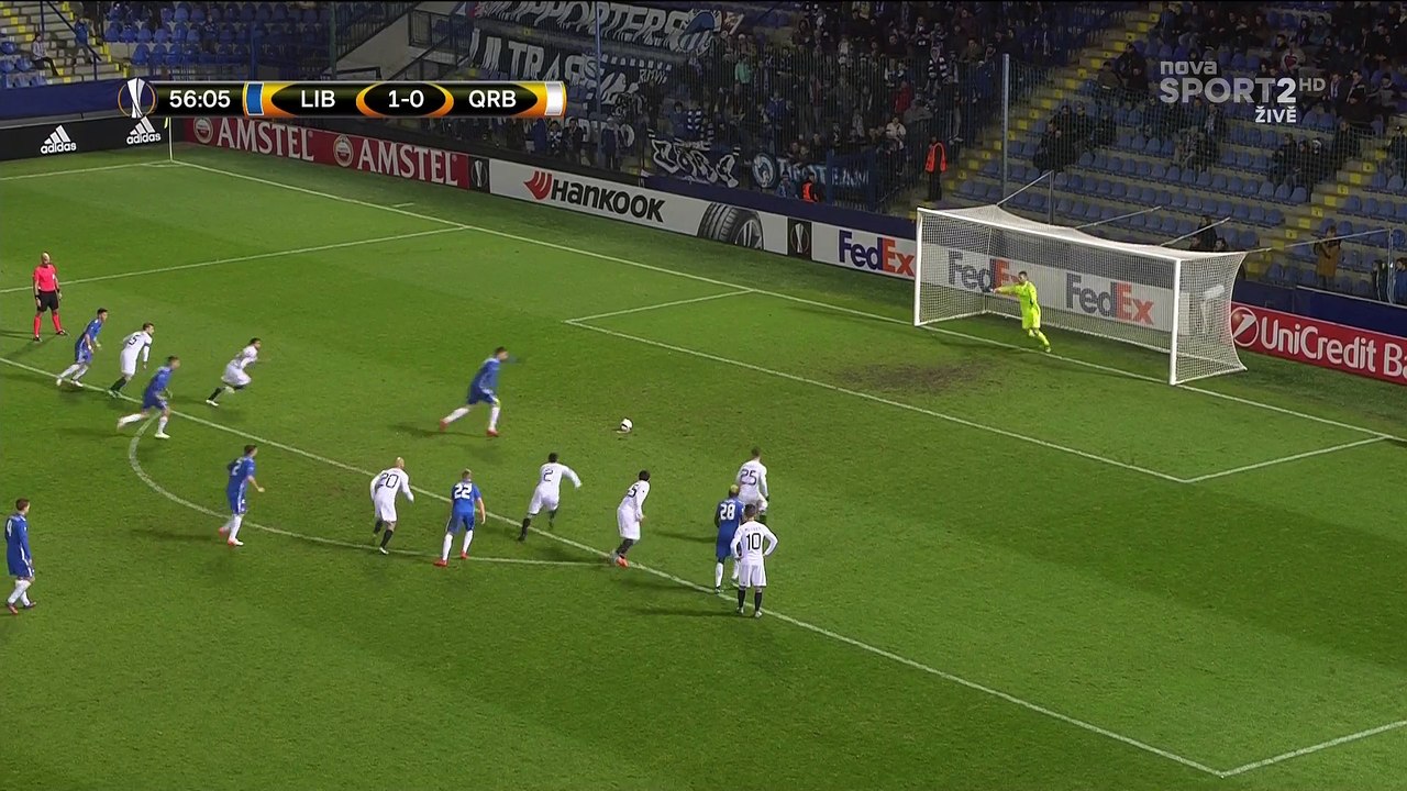 Nikolay Komlichenko Goal HD - Liberec 2-0 Qarabag  - 24.11.2016