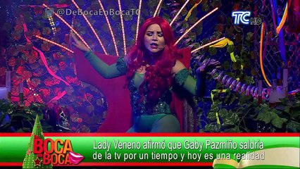 Gaby Pazmiño; “Aún no sé si pondrán a alguien en mi lugar”