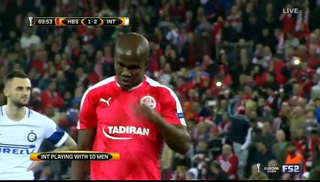 Nwakaeme A. (Penalty) Goal HD - Hapoel Be'er Sheva 2-2 Inter 24.11.2016