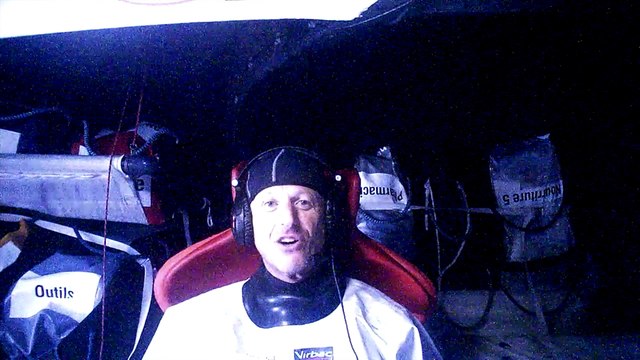 J19 : Jean-Pierre Dick Félicite Alex Thomson / Vendée Globe