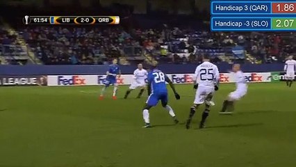 Nikolay Komlichenko 2nd Goal HD - Slovan Liberec 3-0 Qarabau011f - 24.11.2016 HD