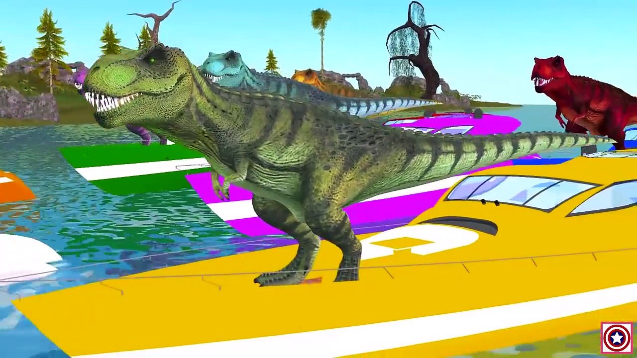 Colors Animal Finger Family Nursery Rhymes | Dinosaur, Gorilla Plus More Nursery Rhymes Collection