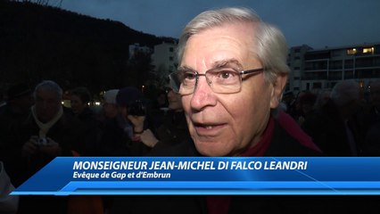 Gap: Inauguration du parc du Centre Diocésain Pape François