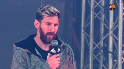 Leo Messi: "Estamos muy contentos con la clasificación"