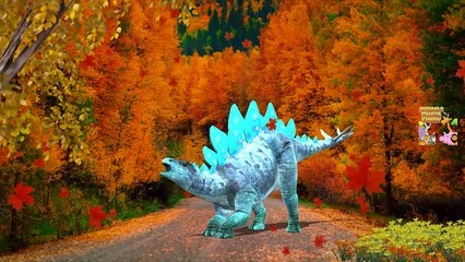 Flying Dragon Stegosaurus Pterosaurus Finger Family | Nursery Rhymes | Dragon Cartoons For Kids