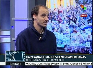 Caravana de madres centroamericanas continúa su paso por México
