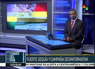 Bolivia: denuncia Evo Morales campaña desinformativa sobre sequía