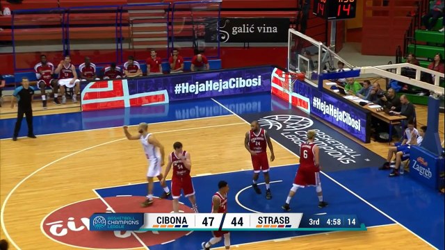 Cibona v SIG Strasbourg | Highlights - Basketball Champions League |