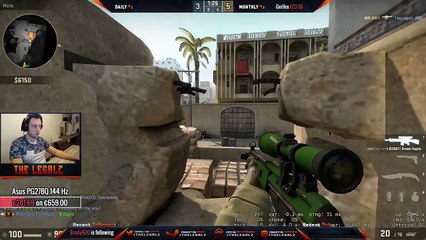 CSGO - The 2 minute round that ended with an Ace on Dust 2