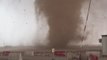 Dramatic Double Tornados Seen in Al Khor