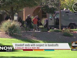 Robbery suspect identified after SWAT situation in Gilbert