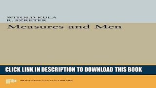 [READ] Ebook Measures and Men (Princeton Legacy Library) Audiobook Download