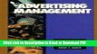 Read Advertising Management (5th Edition) Book Online