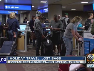 Sky Harbor airport packed w/ Thanksgiving travelers