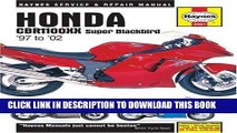 [READ] Mobi Honda CBR1100XX Super Blackbird 1997 to 2002 (Haynes Service   Repair Manual) PDF