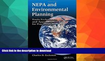 READ  NEPA and Environmental Planning: Tools, Techniques, and Approaches for Practitioners  BOOK