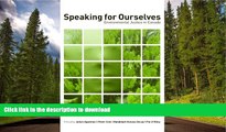 FAVORITE BOOK  Speaking for Ourselves: Environmental Justice in Canada  BOOK ONLINE