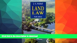 FAVORITE BOOK  Introduction to Land Law  PDF ONLINE