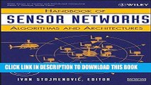 [READ] Kindle Handbook of Sensor Networks: Algorithms and Architectures (Wiley Series on Parallel