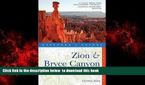 liberty books  Explorer s Guide Zion   Bryce Canyon: A Great Destination (Explorer s Great