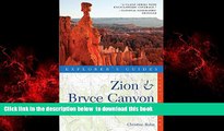 Best books  Explorer s Guide Zion   Bryce Canyon: A Great Destination (Explorer s Great