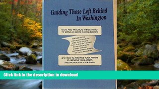 READ  Guiding Those Left Behind in Washington FULL ONLINE