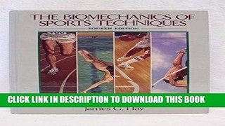 [READ] Kindle Biomechanics of Sports Techniques Audiobook Download