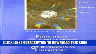 [READ] Kindle Principles   Applications of Inorganic, Organic,   Biological Chemistry Free Download