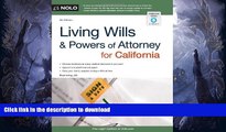 READ BOOK  Living Wills and Powers of Attorney for California (Living Wills   Powers of Attorney