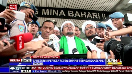 Habib Rizieq Yakin Keterangannya di Bareskrim Langsung Masuk BAP