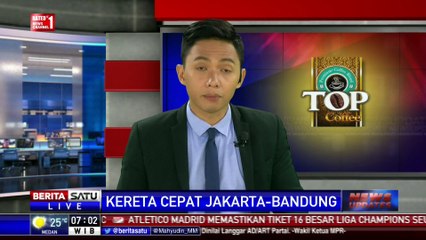 Presiden Jokowi Ingin Pembangunan Kereta Cepat Jakarta-Bandung Dikebut