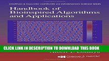 [READ] Kindle Handbook of Bioinspired Algorithms and Applications (Chapman   Hall/CRC Computer and