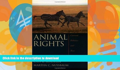 FAVORITE BOOK  Animal Rights: Current Debates and New Directions FULL ONLINE