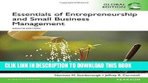 [PDF] Essentials of Entrepreneurship and Small Business Management, Global Edition Full Collection
