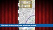 liberty books  Streetwise Nashville Map - Laminated City Center Street Map of Nashville, Tennessee