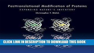 [PDF] Online Posttranslational Modification of Proteins: Expanding Nature s Inventory Full Epub