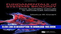 [PDF] Online Fundamentals of Systems Biology: From Synthetic Circuits to Whole-cell Models Full