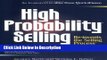 [Download] High Probability Selling [PDF] Full Ebook