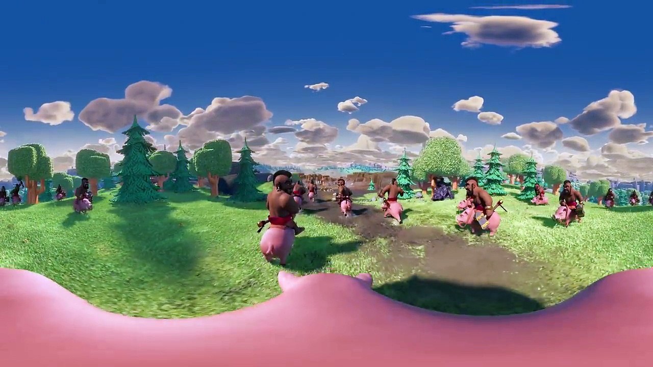 Clash of Clans- Hog Rider 360° - YouTube