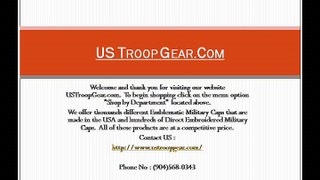 Military caps - US Troop Gear.Com