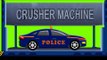 Police Car | Dump Yard | Crusher Machine | Kids Car Smashing Toys