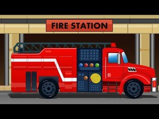Fire Truck | Fire Engine | Kids Videos | Fire Station | Compilation For Kids