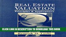 KINDLE Real Estate Valuation: Principles and Applications (The Irwin Series in Finance, Insurance