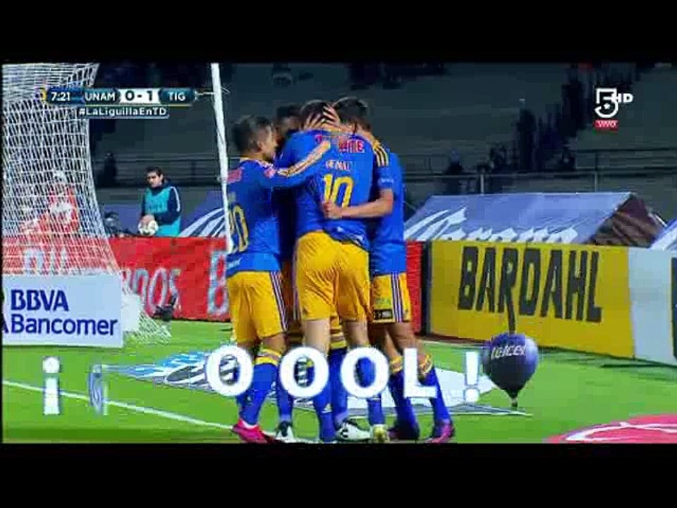 Pumas UNAM 2 - 2 Tigres UANL AP2016